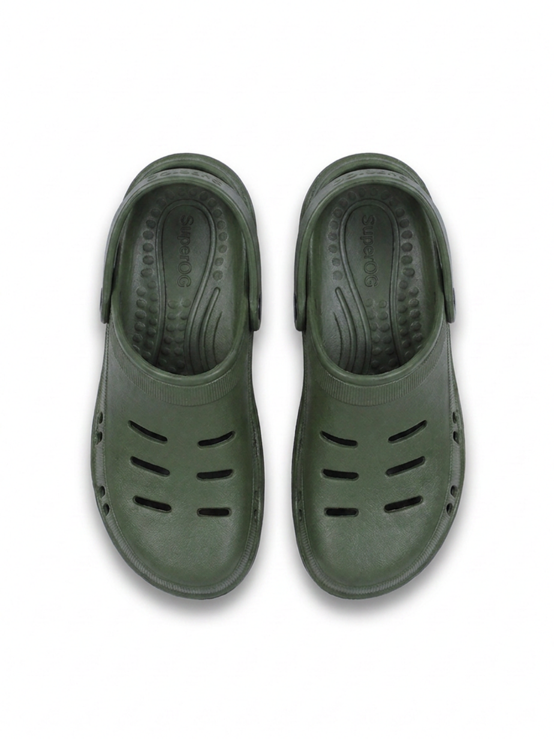 Superog Nova- Men's Clogs-Army Green