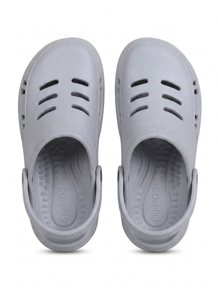 Superog Nova- Men's Clogs-Cool Grey