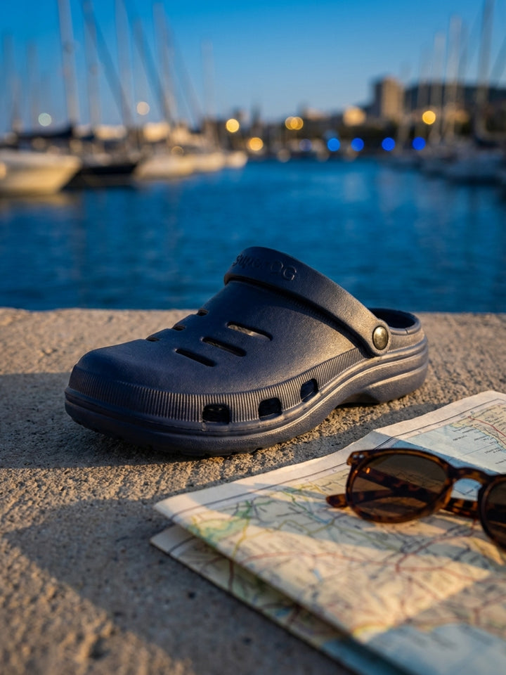 Superog Nova- Men's Clogs-Navy Blue