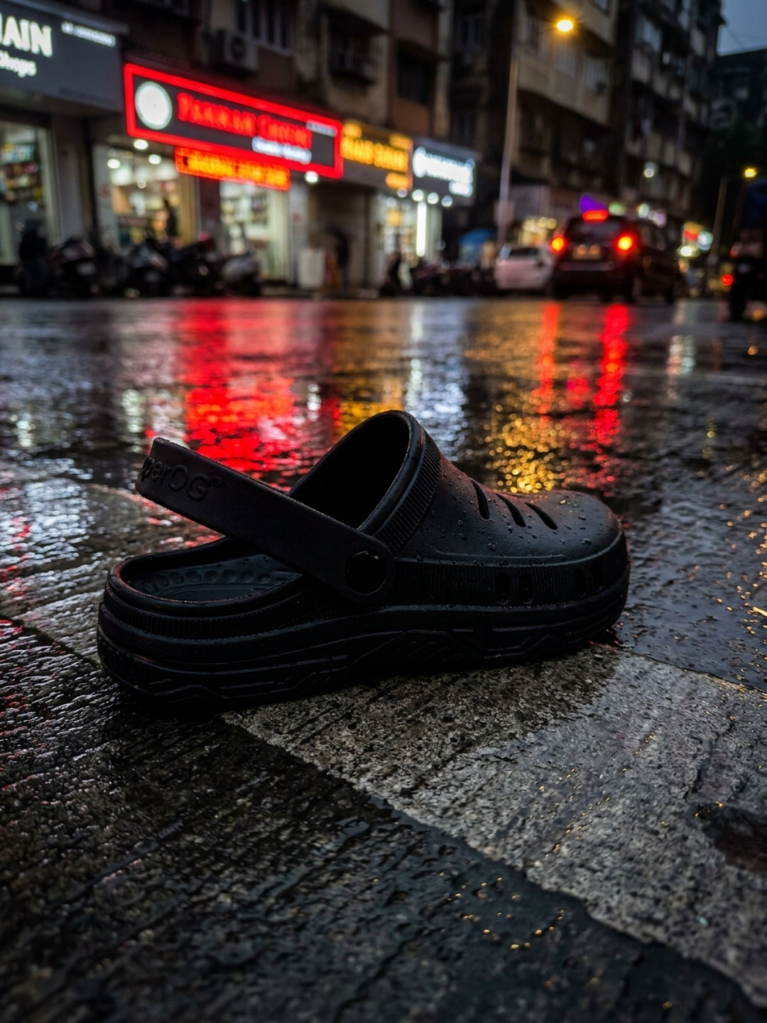 Superog Nova- Men's Clogs-Midnight Black