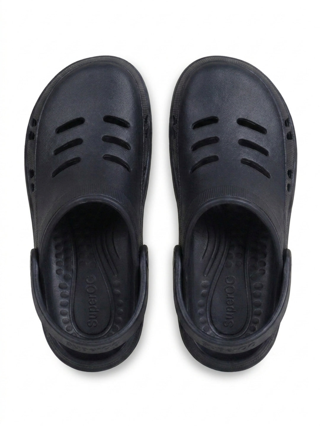 Superog Nova- Men's Clogs-Midnight Black