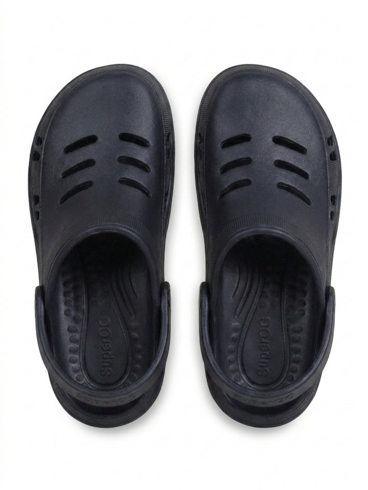 Superog Nova- Men's Clogs-Midnight Black