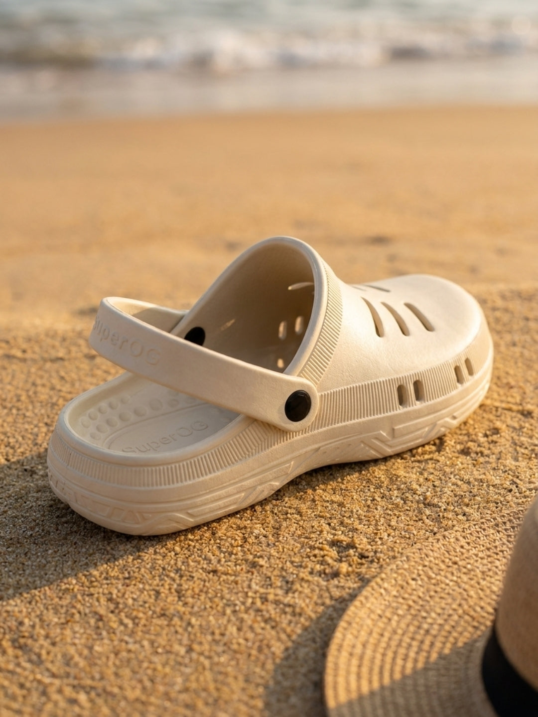 Superog Nova- Men's Clogs-Classic Beige