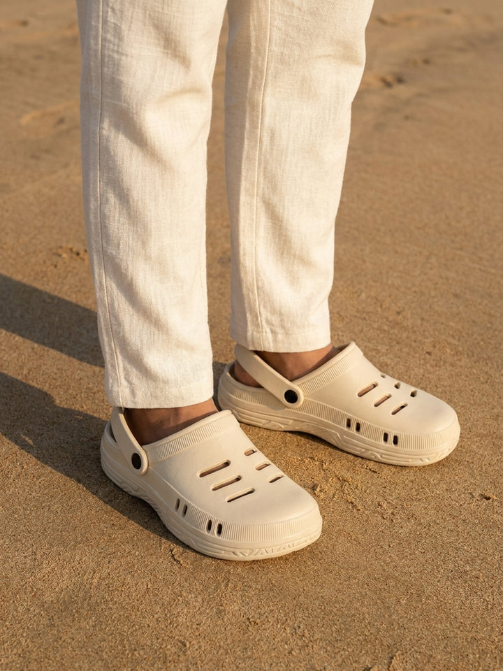 Superog Nova- Men's Clogs-Classic Beige
