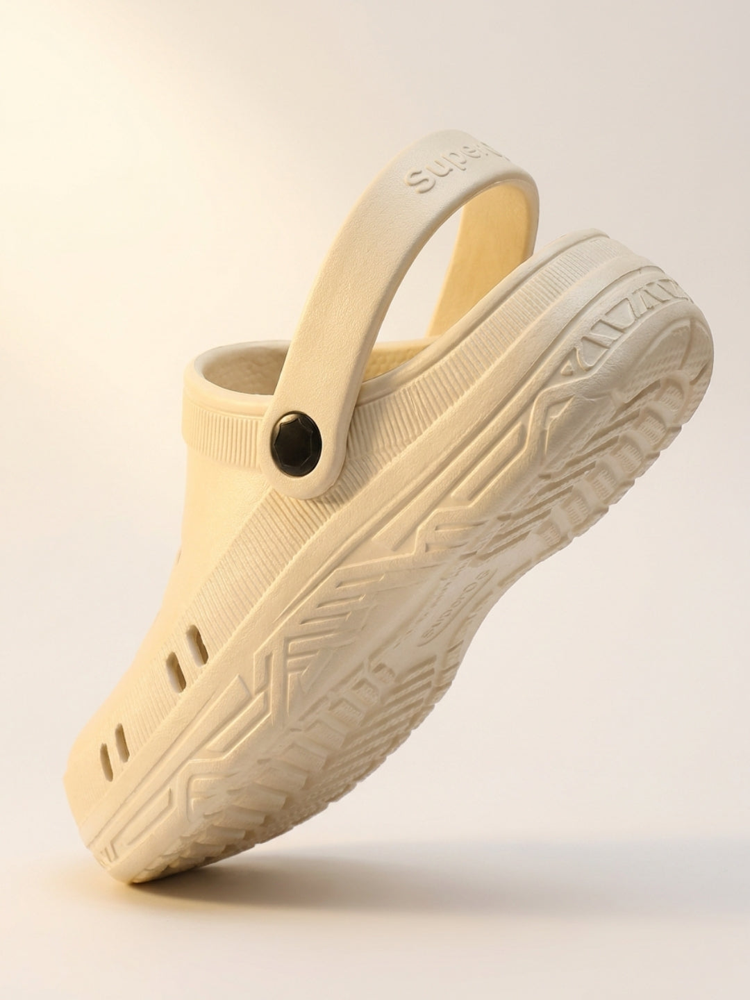 Superog Nova- Men's Clogs-Classic Beige
