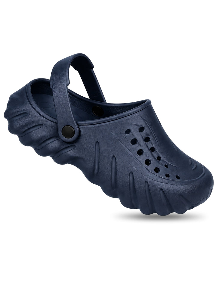 Superog Titan- Men's Clogs-Navy Blue