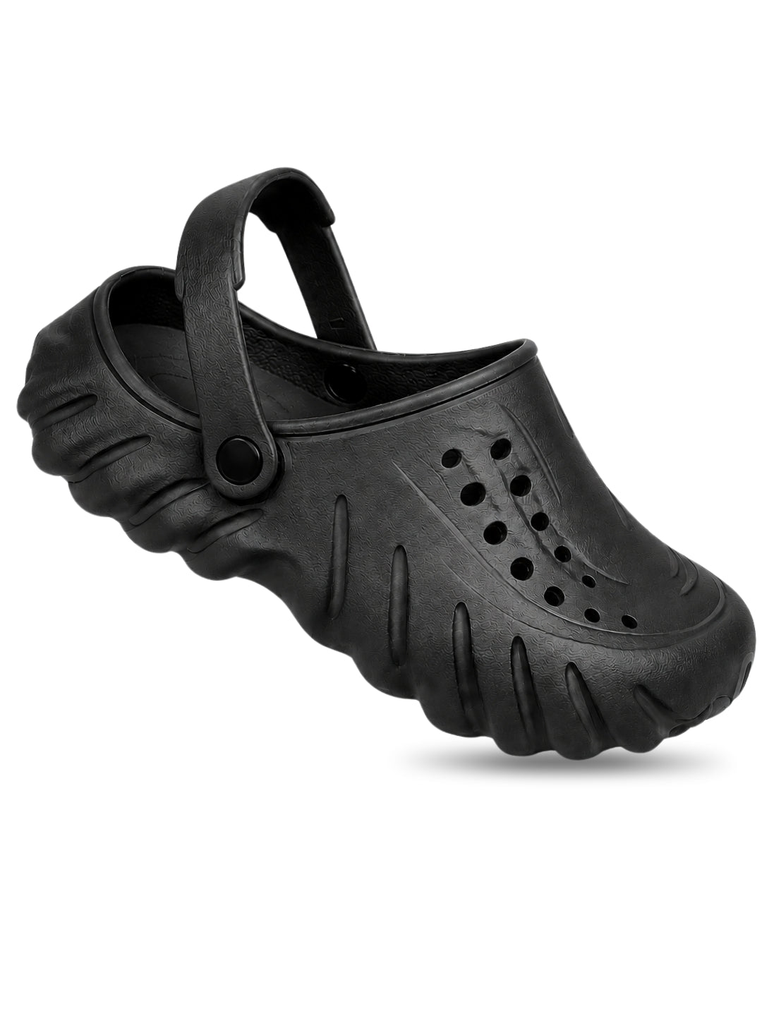 Superog Titan- Men's Clogs-Midnight Black