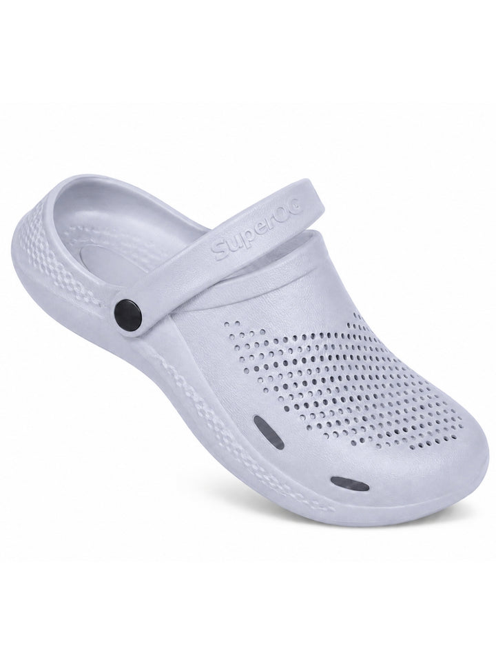 Superog Aero- Men's Clogs-Cool grey