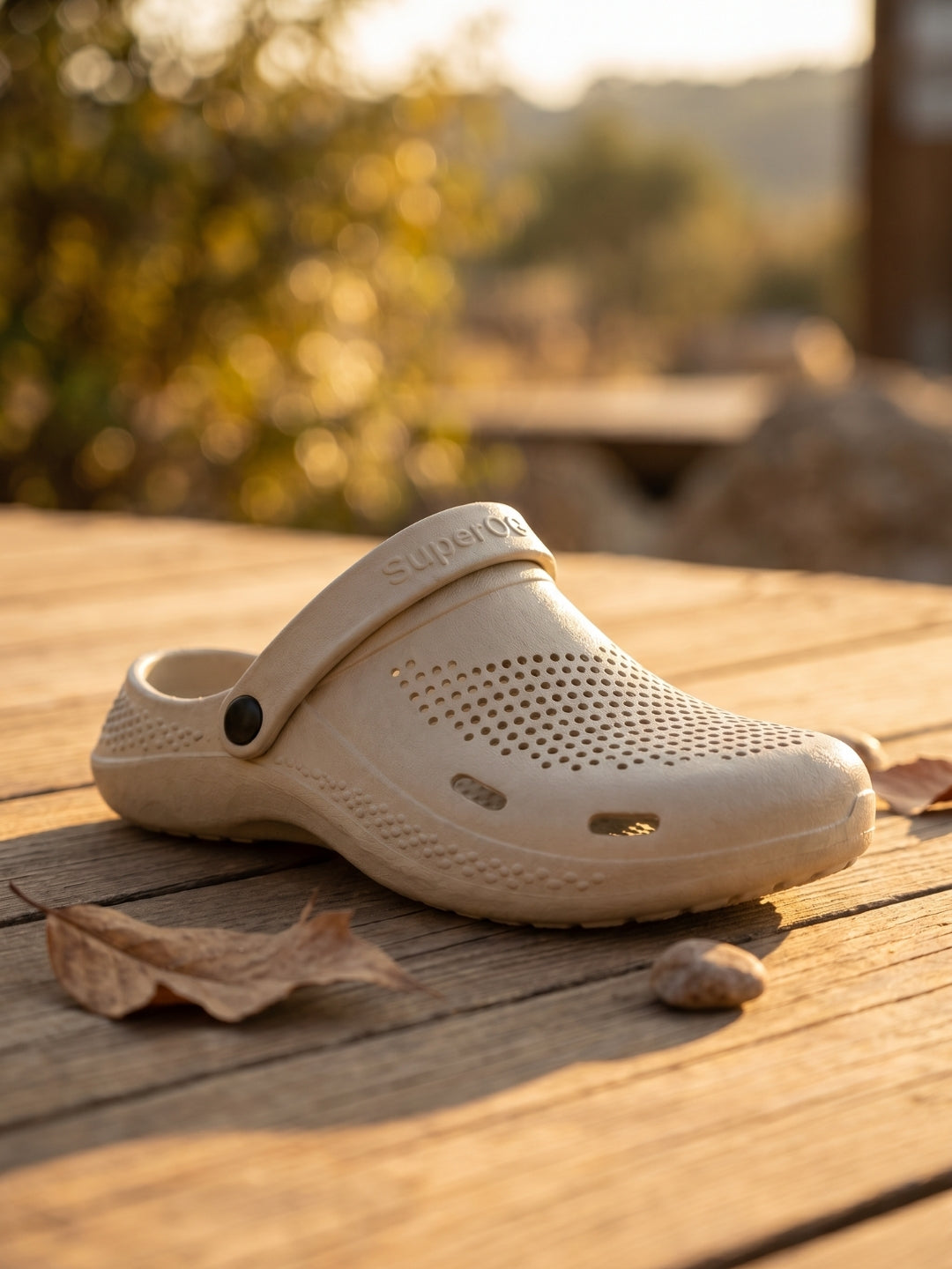 Superog Aero- Men's Clogs-Beige