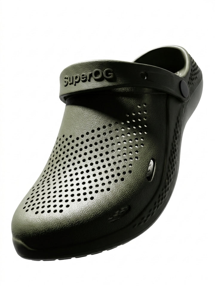 Superog Aero- Men's Clogs-Green