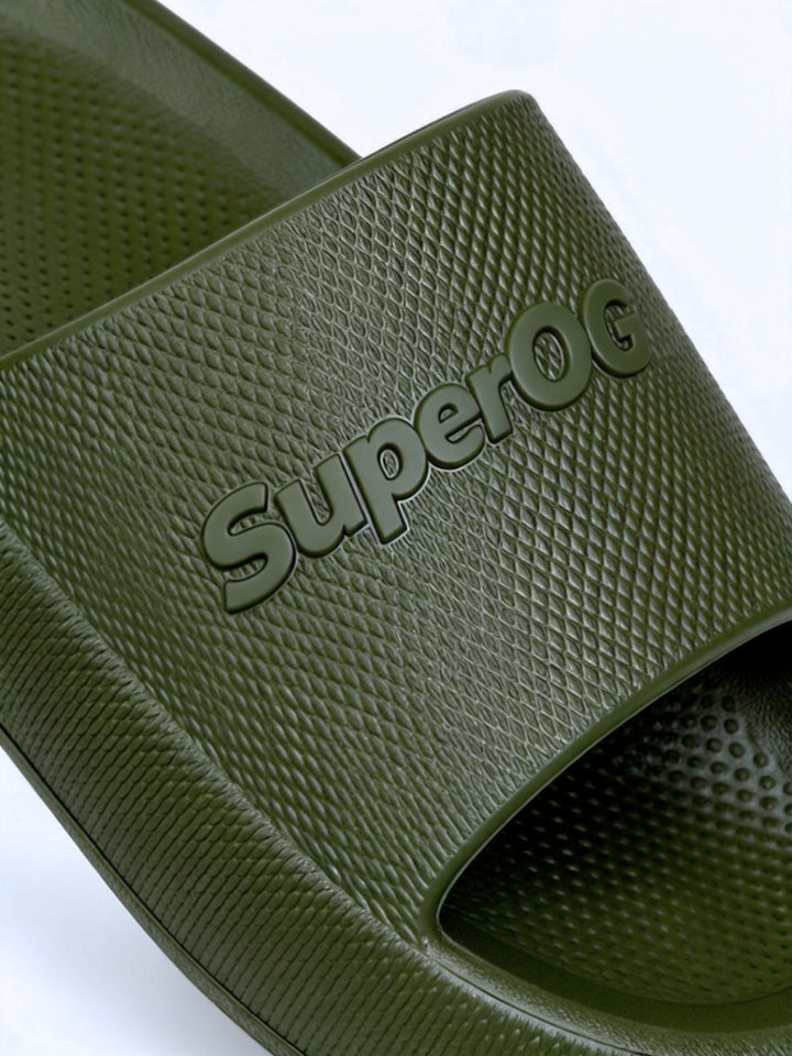 Superog Men's- CloudStep Sliders-Green