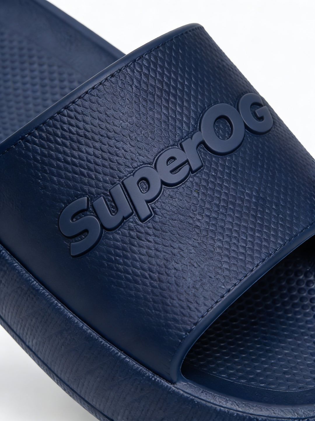 Superog Men's- CloudStep Sliders-Navy Blue