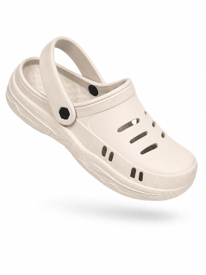 Superog Nova- Men's Clogs-Classic Beige