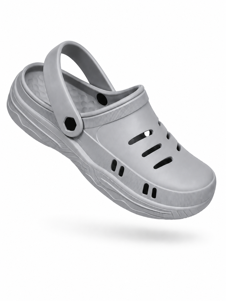 Superog Nova- Men's Clogs-Cool Grey