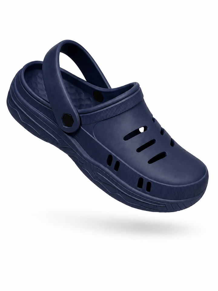 Superog Nova- Men's Clogs-Navy Blue